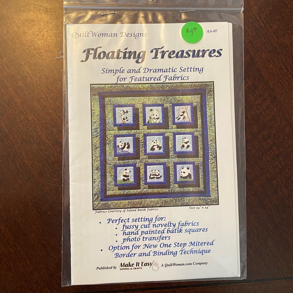 ⛱️ Floating Treasure Quilt Pattern - Picture 2 of 3